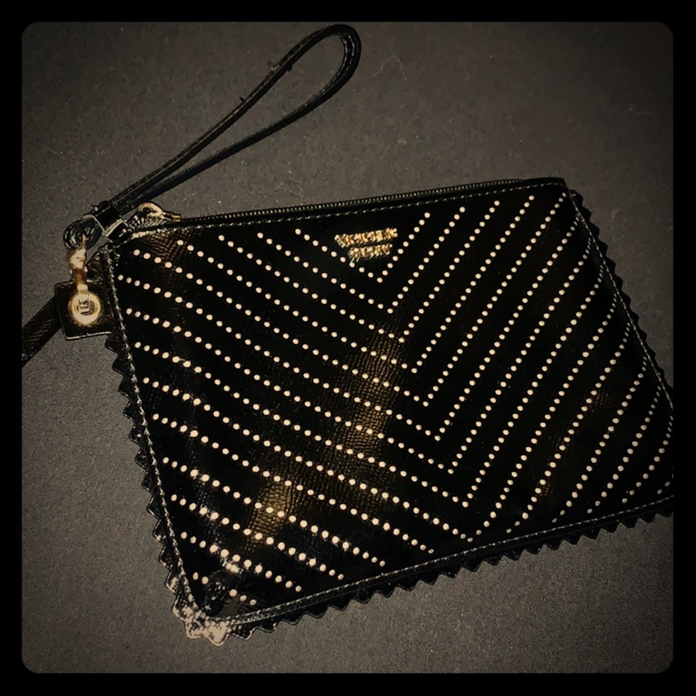 Victorias Secret Black/Gold Mini Bag